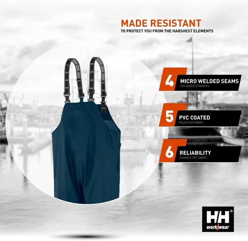 Vista 15 de Ropa de trabajo de Helly Hansen para hombre, mameluco para pescar y para la lluvia