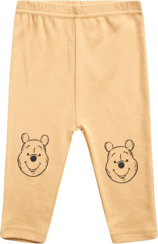 Vista 7 de Disney Juego de capas para niñas recién nacidas, 7 piezas, Winnie the Pooh, enteros, pantalones deportivos, sombrero con peto y bolsa de regalo