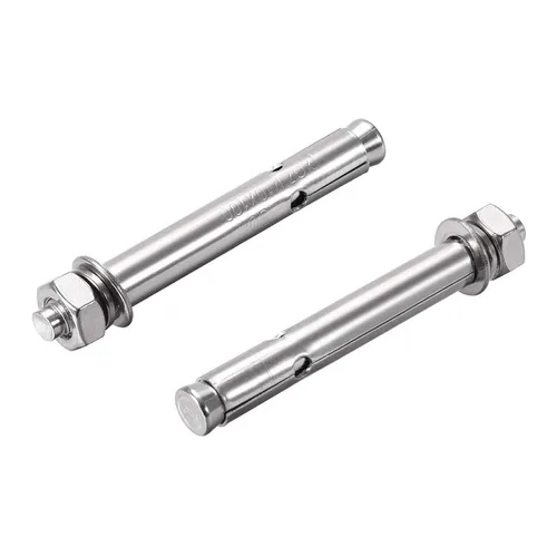 Vista 13 de 5 piezas de pernos de expansión de acero inoxidable 304 M6 x 1.969 in 304, tornillo de expansión hexagonal externo, anclaje de manguera, cubierta