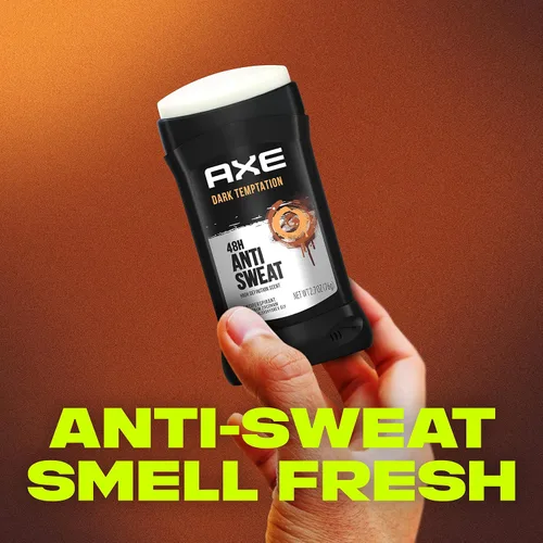 Vista 4 de AXE Barra Antitranspirante para Hombres para Frescura de Larga Duración Dark Temptation Aroma Fresco Todo el Día Desodorante Antisudor para Hombres