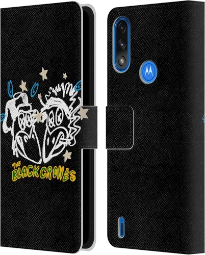 Vista 11 de Head Case Designs Funda de piel con licencia oficial de The Black Crowes Artwork Graphics compatible con Moto E7 Power/Moto E7i Power