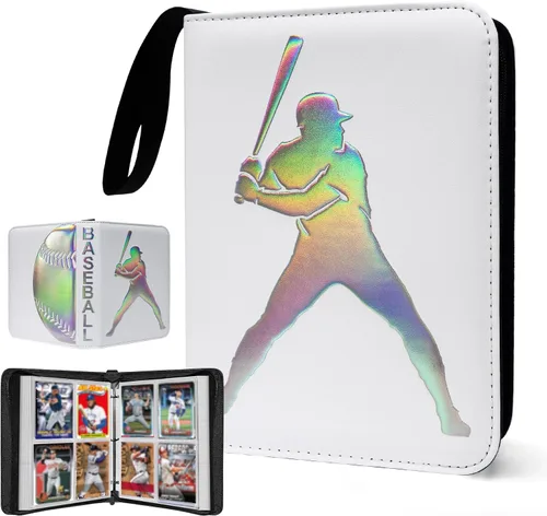 Vista 33 de Carpeta de Tarjetas de Fútbol 400 Bolsillos para Coleccionistas de Tarjetas de Intercambio de Fútbol, Libro de Almacenamiento de Tarjetas Portátil e