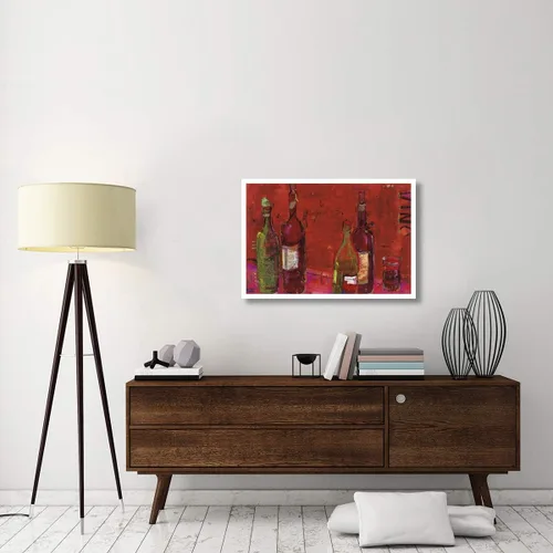 Vista 2 de Global Gallery Vino Rojo -PaperArt-26 x18