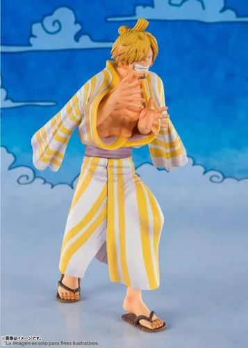 Vista 4 de TAMASHII NATIONS - Una pieza - Sanji (Sangoro), Bandai Spirits FiguartsZERO Estatua coleccionable