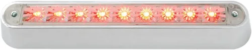 Vista 13 de GG Grand General 76140 Barra de luz ámbar/ámbar (6-1/2" montaje empotrado 9 LED, 3 cables)