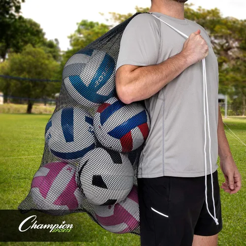 Vista 4 de Champion Sports Mesh Sports Equipment Bag