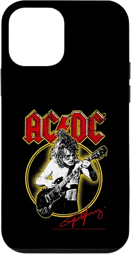 Vista 16 de AC DC Classic Rock Logo Electric Guitar Solo Energy Case for iPhone 17
