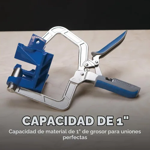 Vista 2 de Kreg KHCCC - Abrazadera de esquina de 90 grados - Ángulo recto - Abrazaderas de esquina y de T para carpintería - Herramientas y accesorios