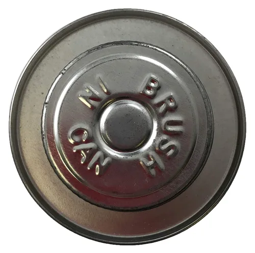 Vista 2 de Blue All Purpose Tire Repair Vulcanizing Cement Brush Top Can 8 oz - Hecho en Estados Unidos