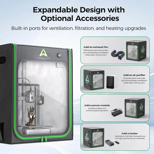 Vista 7 de Creality Ender Impresora 3D Enclousure - L