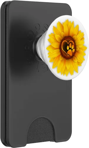 Vista 8 de Impresión de huellas de huellas de perro con diseño de huellas de huellas de huellas en color blanco – PopSockets Grip y soporte para teléfonos