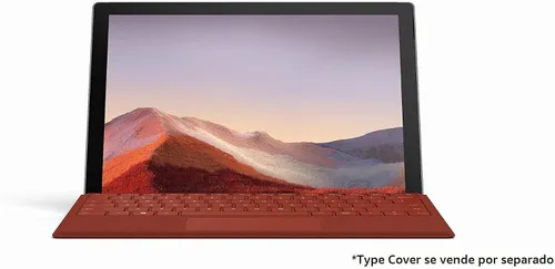 Vista 4 de Tablet Microsoft Surface Pro 7, pantalla táctil de 12.3", Intel Core i7, 16 GB de memoria, unidad de estado sólido de 512 GB