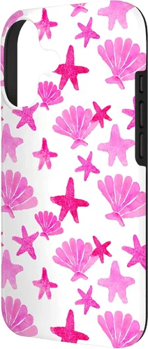 Vista 2 de Coastal Granddaughter Preppy Shells Starfish Ocean Nautical Case for iPhone 17