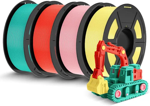 Vista 26 de TECBEARS Paquete de filamentos PLA, paquete de 4.4 lbs, J2501, 0.55 lbs