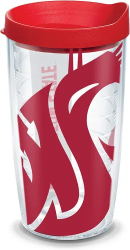 Vista 183 de Vaso térmico con tapa, marca Tervis, Idaho Univ, Transparente