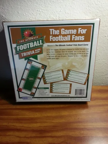 Vista 2 de Vintage Sports Cards El último juego de mesa de trivia de fútbol