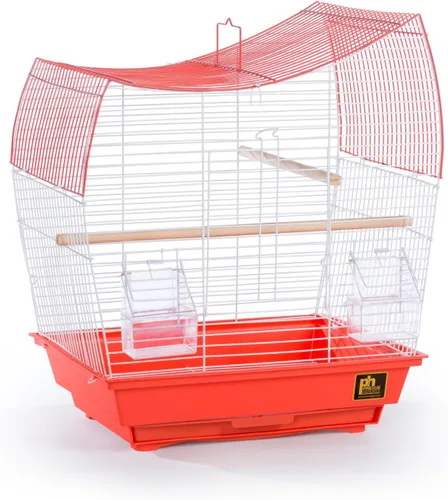 Vista 8 de Prevue Pet Products South Beach Wave Top - Jaula para pájaros, verde lima (SP50081)
