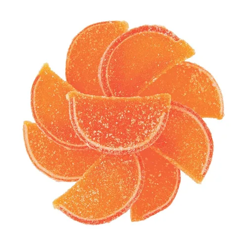 Vista 11 de NY Spice Shop Rebanadas de fruta de manzana – 1 libra de sabor cítrico masticable de gelatina de fruta de caramelo – Manzanas en rodajas a