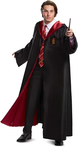 Vista 6 de Disguise Disfraz de Harry Potter Gryffindor Prestige para adultos, Negro