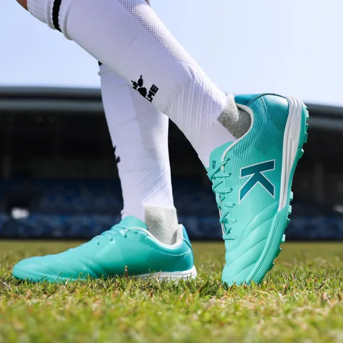 Vista 5 de KELME TF Turf - Tenis de fútbol para hombre, atléticos, antideslizantes, con amortiguación, para deportes de interior, transpirables, zapatos