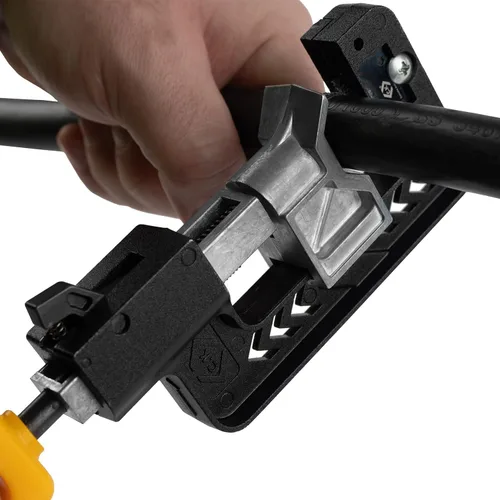 Vista 5 de C.K Tools ArmourSlice Evo - Pelacables SWA blindado, pelacables eléctricos automáticos de abrazadera rápida, herramientas para pelar cuchillos