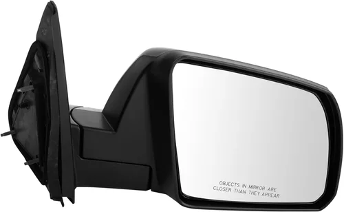 Vista 49 de TRQ Cubierta cromada del espejo manual del lado del pasajero, acabado liso para Volvo VNL 2004-2014 Para Volvo VNL 2004-2014