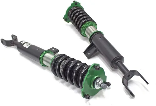 Vista 3 de Rev9 R9-HS2-098 Kit de bajada de suspensiones en espiral Hyper-Street II, amortiguador monotubo con ajuste de rebote de 32 clics, longitud ajustable