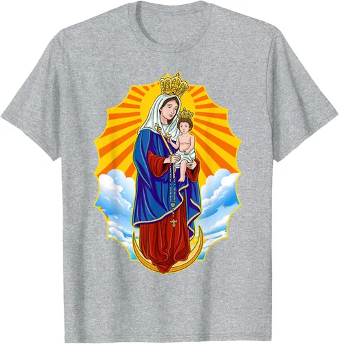 Vista 40 de Chinita Chiquinquira Venezuela Maracaibo Virgen Chiquinquira Chinita Zulia Camiseta negra