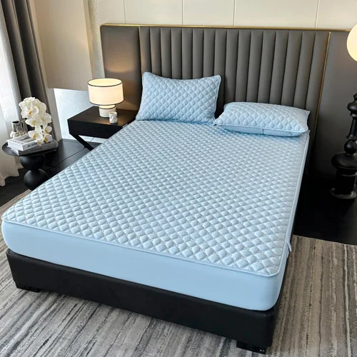 Vista 20 de ZIQINPSQ Sábana bajera amarilla tamaño twin, sábana bajera de bolsillo profundo, cálida para invierno, transpirable, antideslizante, perfecta
