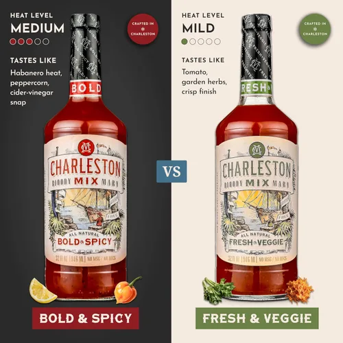 Vista 5 de Charleston Mix Fresh & Veggie 32 oz (paquete de 3)