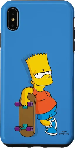 Vista 11 de The Simpsons Bart Simpson - Carcasa para iPhone 17, color azul cielo