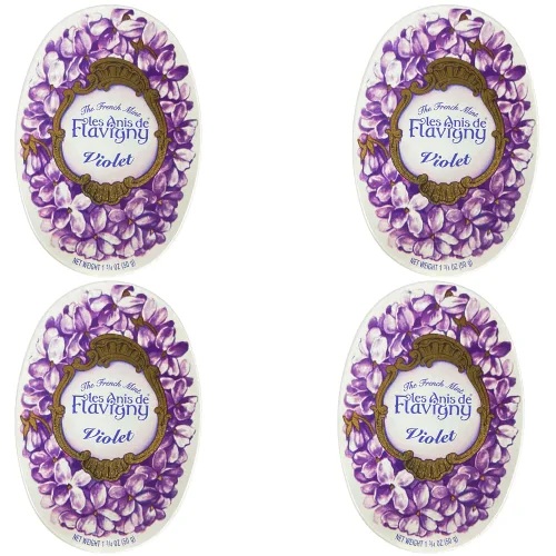 Vista 7 de Caramelo Duro Sabor Violeta 1.76 oz por Les Anis de Flavigny