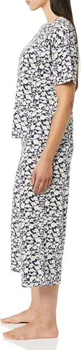 Vista 3 de Tienda Essentials Conjunto de pijama de punto para mujer (disponible en tallas extragrandes)