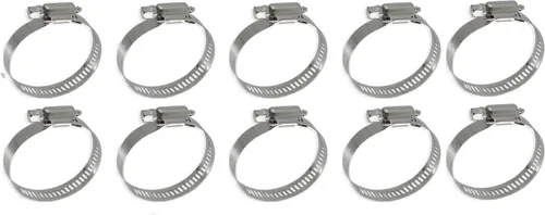 Vista 7 de Poolzilla Abrazadera de manguera de acero inoxidable para piscinas, spas y jacuzzis - Se adapta a mangueras de conexión de filtro de piscina de 1 ¼