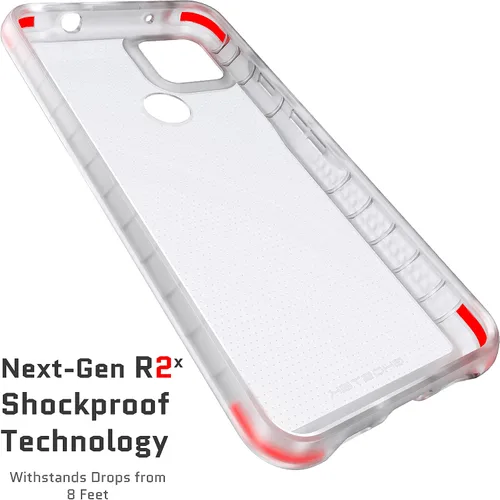 Vista 6 de Ghostek COVERT Funda transparente para Pixel 5a con diseño súper delgado y agarre seguro a prueba de golpes, protección resistente y carga