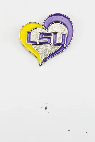 Vista 38 de aminco NCAA - Pin de corazón de remolino unisex