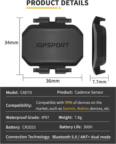 Vista 7 de iGPSPORT BSC300T Ordenador de bicicleta inalámbrico GPS, navegación GPS con pantalla táctil, mapas sin conexión, advertencia fuera de ruta
