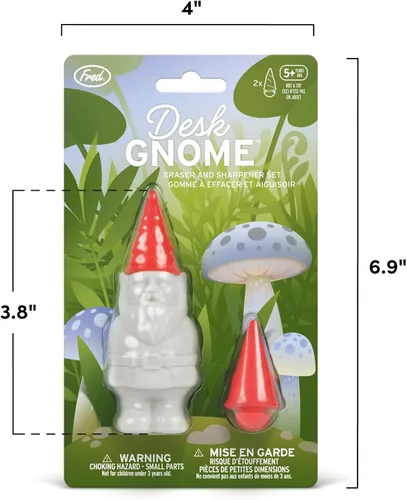 Vista 3 de Genuine Fred Juego de GNOME de escritorio, sacapuntas y borrador