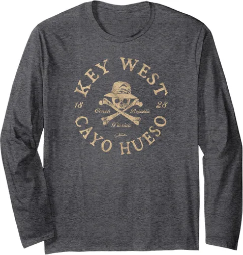 Vista 4 de JCombs: Key West (Cayo Hueso), FL, con camiseta de manga larga Jolly Roger