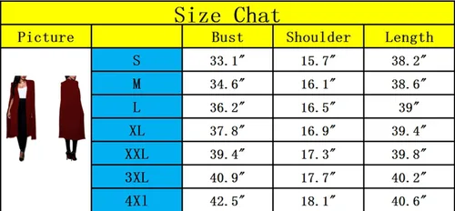 Vista 5 de Blazer Jackets for Women Long Open Slit Sleeve Trench Coat Casual Open Front Cape Cloak Dusters