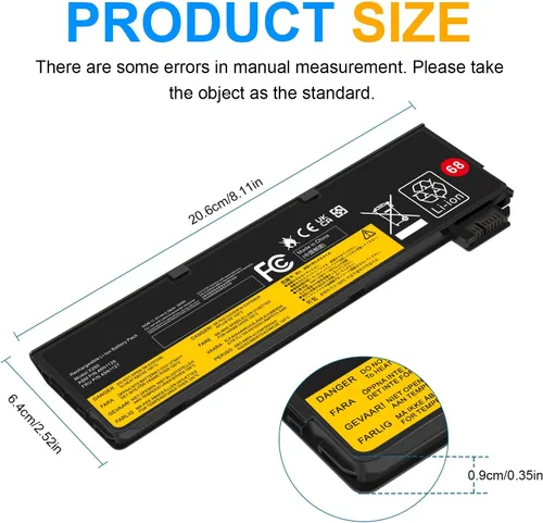 Vista 4 de Fancy Buying 0C52861 0C52862 Batería para Lenovo Thinkpad L450 L460 L470 T440 T440s T450 T450s T460 T460P T470P T550 T560 K2450 S440 S540 S544 32