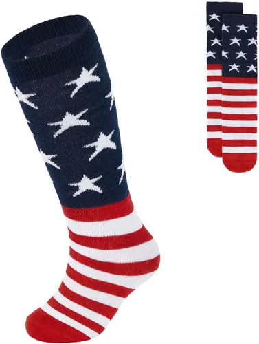 Vista 10 de Century Star Calcetines de fútbol de algodón para niños y jóvenes, calcetines de tubo suave, hasta la rodilla, calcetines deportivos largos