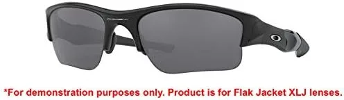 Vista 8 de Oakley Original Flak Jacket XLJ OO9009 Replacement Lenses +BUNDLE Bag+Designer iWear Care Kit