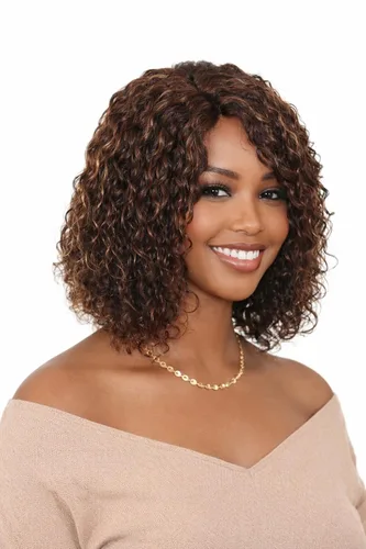 Vista 15 de Pelucas de cabello humano rizado profundo, parte lateral, encaje frontal precortado, encaje frontal para usar y llevar, peluca sin pegamento