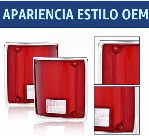 Vista 3 de Luz trasera PIT66 para Chevy C10 1975-1986 izquierda