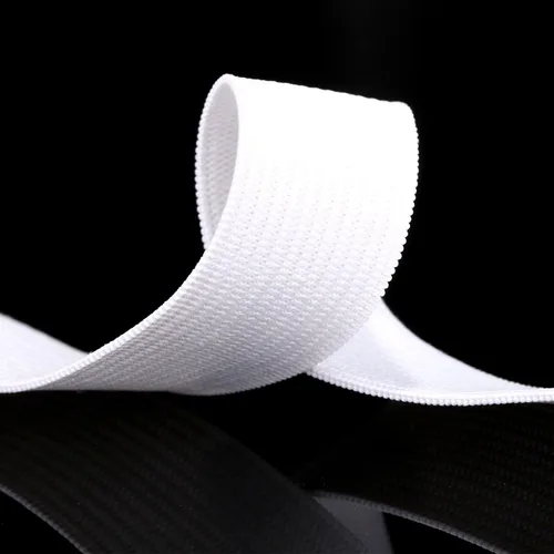 Vista 5 de Hicarer Elástico de 3/4 pulgadas para coser bandas elásticas anchas de punto, carretes elásticos de 21.5 yardas, cordón elástico para proyectos