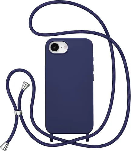 Vista 72 de ZTOFERA Funda para iPhone Air con correa, funda cruzada para teléfono con cordón ajustable para el cuello en los hombros, silicona suave a prueba