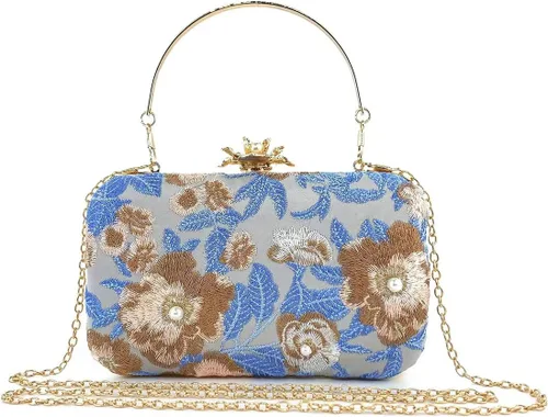 Vista 25 de Cartera de mano de mujer para la noche, de diseño, bolso de mano para damas, para fiestas, casamientos, ideal para regalar Hand Bag, Lady, Party