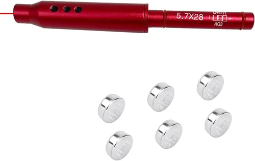 Vista 2 de .223/.308/30-30/30-06/.350 Legend/300BLK/6.5 Creedmoor/450 Bushmaster/338/Ballesta/.300 Win/7.62X54R/6.5 Grendel/5.7x28/.458 Socom Láser rojo