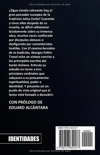 Vista 2 de El camino hercúleo de la Tradición Espiritualidad, poder e identidad en Julius Evola (Letras Inquietas) (Spanish Edition)